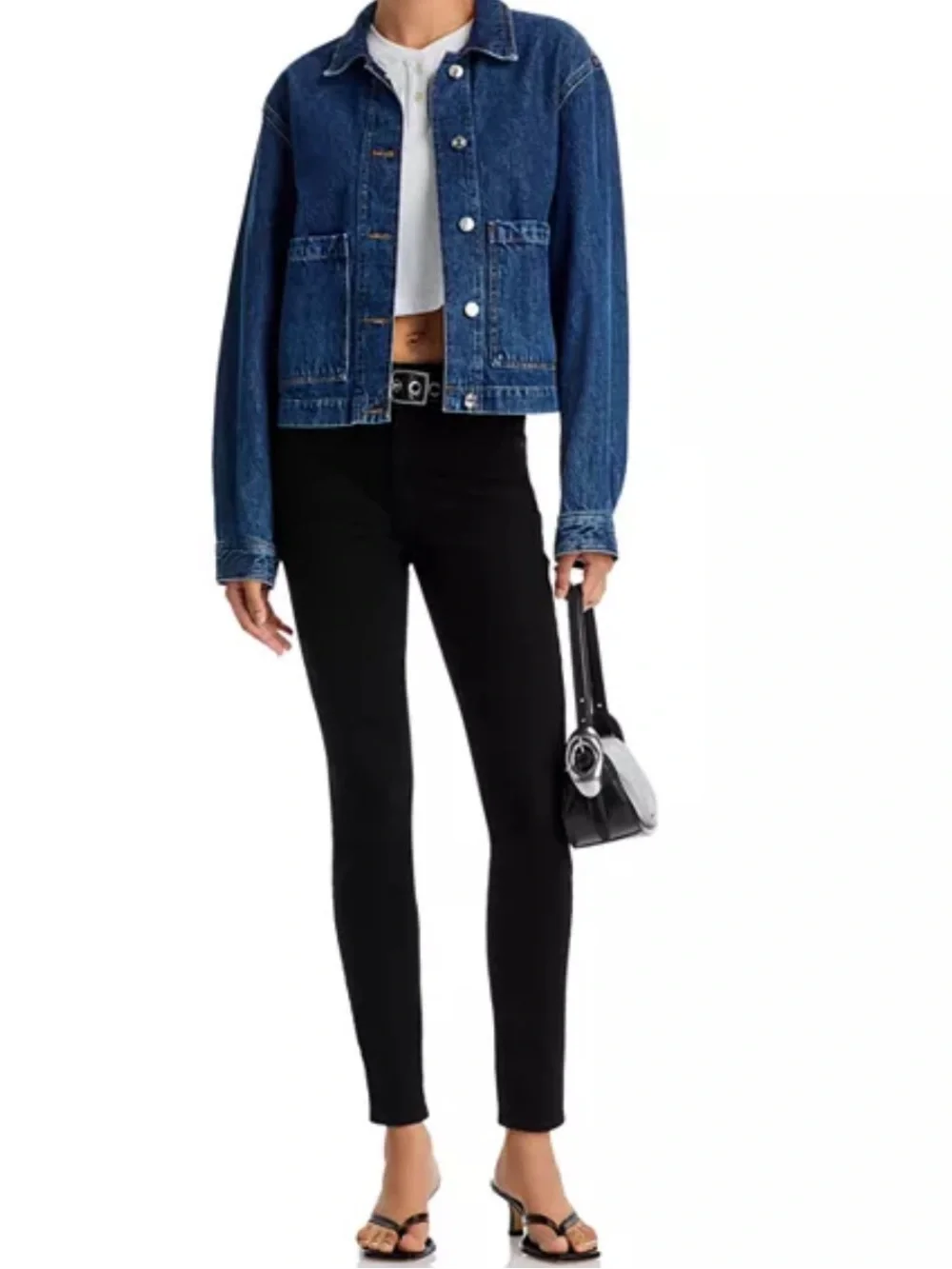 Mother jeans the looker ankle fray. - Picture 2 of 8